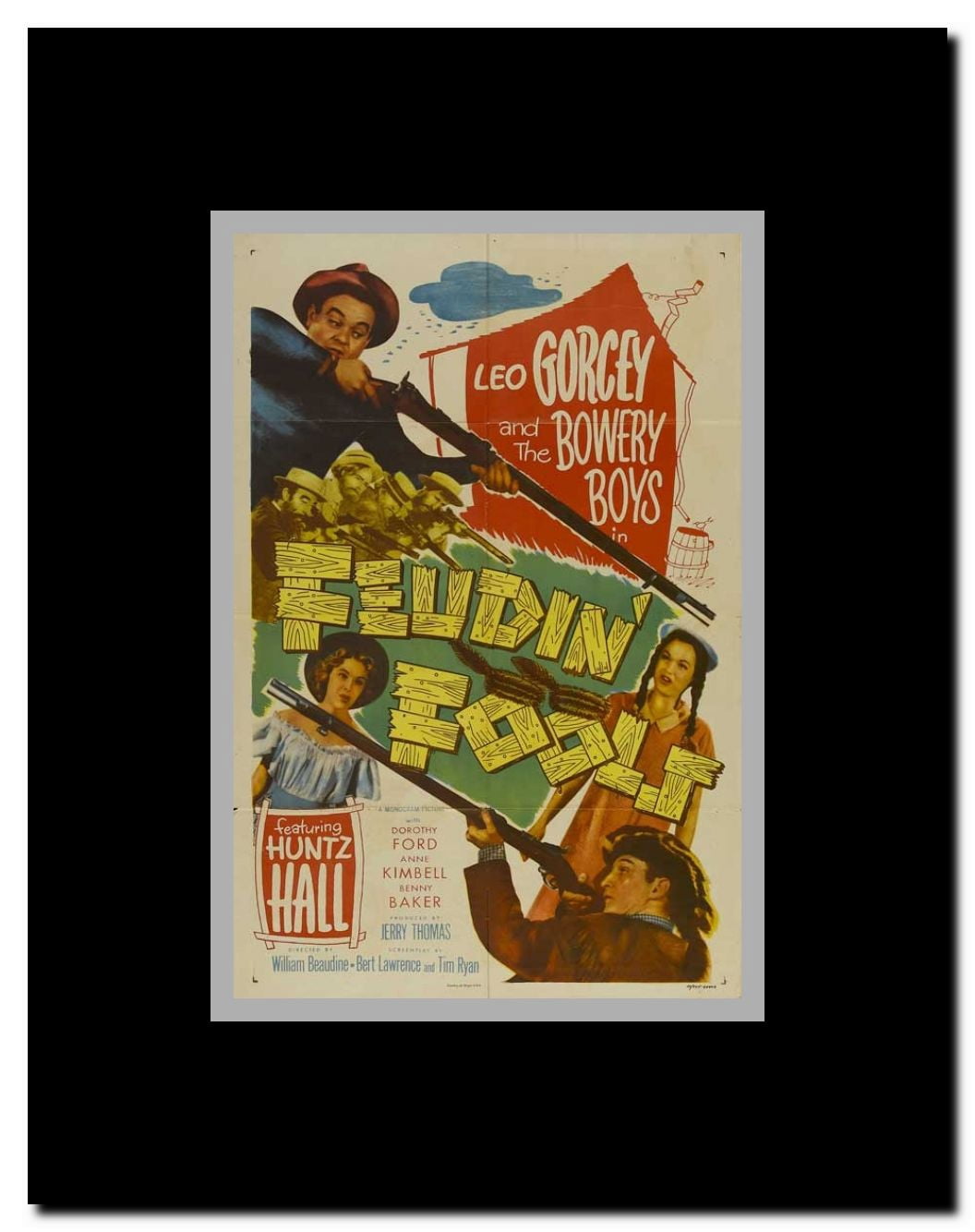 Feudin' Fools Framed Movie Poster