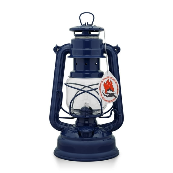 Feuerhand Galvanized Lantern - Royal Blue