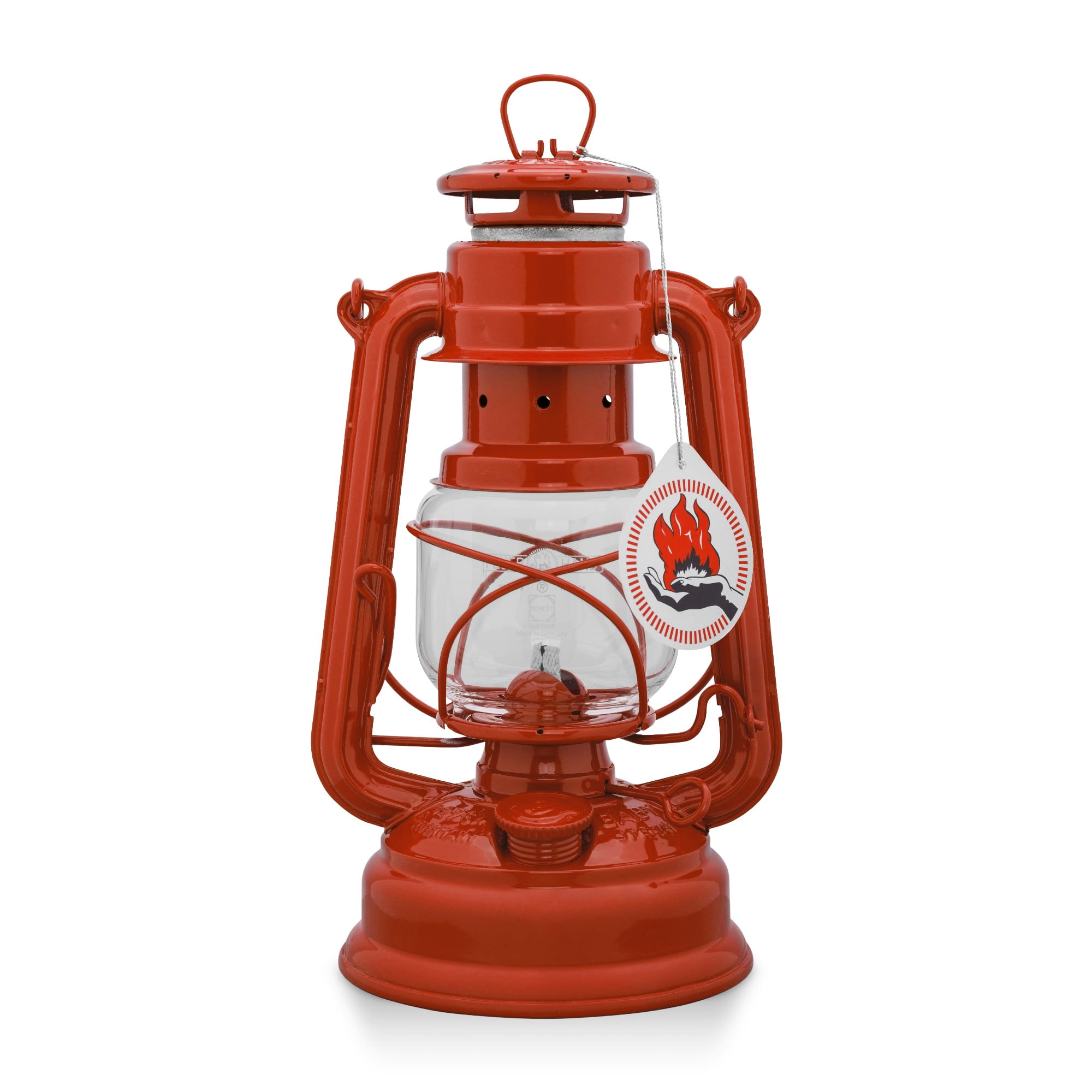 Feuerhand Galvanized Lantern - Red - Walmart.com