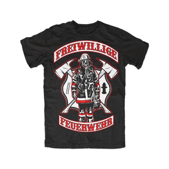 Feuerwehr Premium T-Shirt Freiwillige,FFW,Helden,Einsatz,Kult,Rettung,Rescue