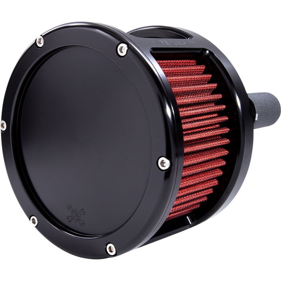 Feuling BA Race Series Black Body - Solid Cover - Red Air Cleaner Kit (5423)