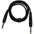 thumbnail image 1 of Feur Professional Audio Cable Gold Plated 1/4 Inch Plug Mono to 1/4 Inch Plug Mono for Guitar, Mixer, Pedals, Bass, Amps 1.5 Ft, 1 of 3