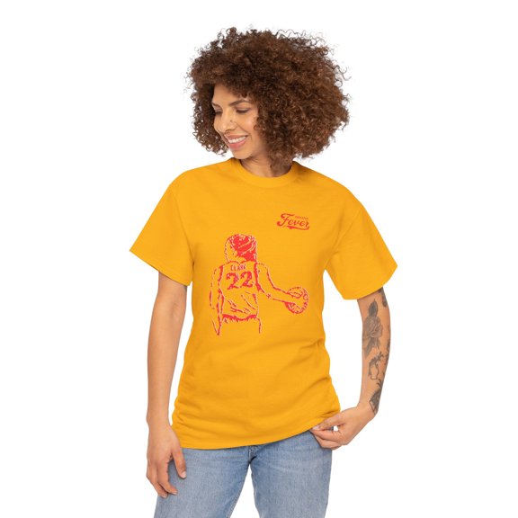 Fever Caitlin Clark 22 Basketball for fans Unisex Cotton Tee
