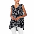 thumbnail image 1 of Fever Ladies' Sleeveless Tunic, Black Mystic Small, 1 of 3