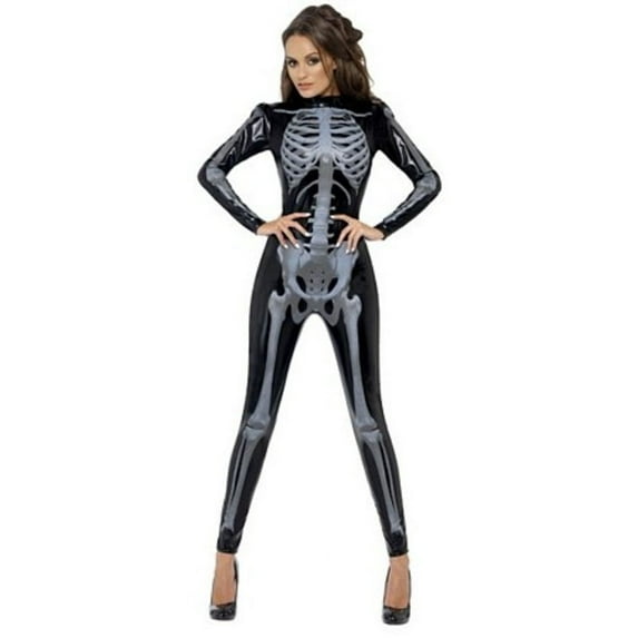 Smiffys Fever Skeleton Child Costume Medium Female