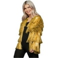 thumbnail image 1 of Fever Tinsel Festival Jacket, Gold, 1 of 4