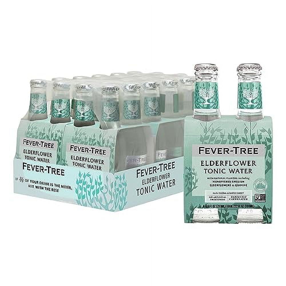 Fever Tree Elderflower Tonic Water Premium Mixer Refreshing