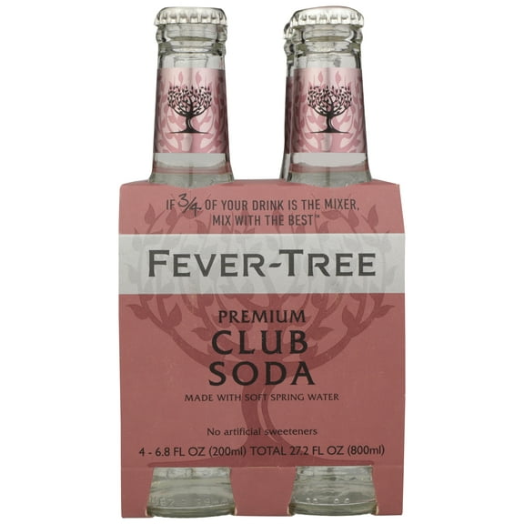Fever-Tree Fever-Tree Club Soda 6X4200Ml 27.2 Fluid Ounce Pack Of 6