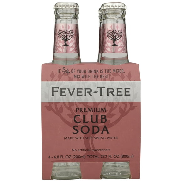Fever-Tree Fever-Tree Club Soda 6X4200Ml 27.2 Fluid Ounce Pack Of 6