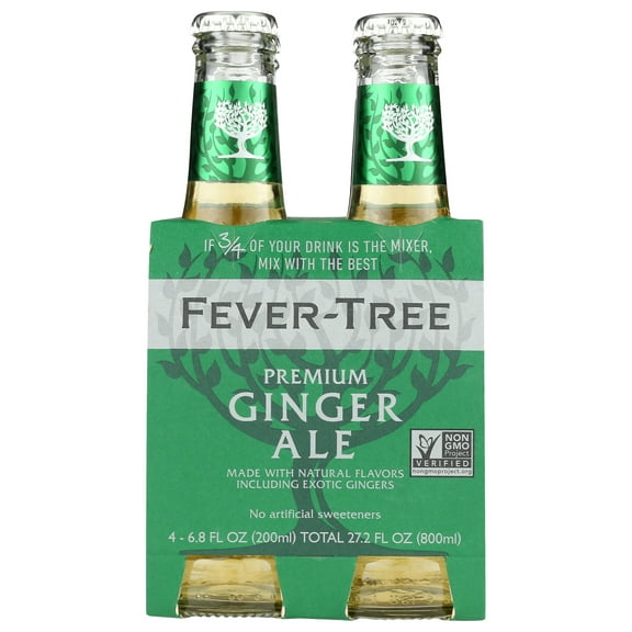 Fever-Tree Fever-Tree Ginger Ale 6X4X200Ml 27.2 Fluid Ounce Pack Of 6