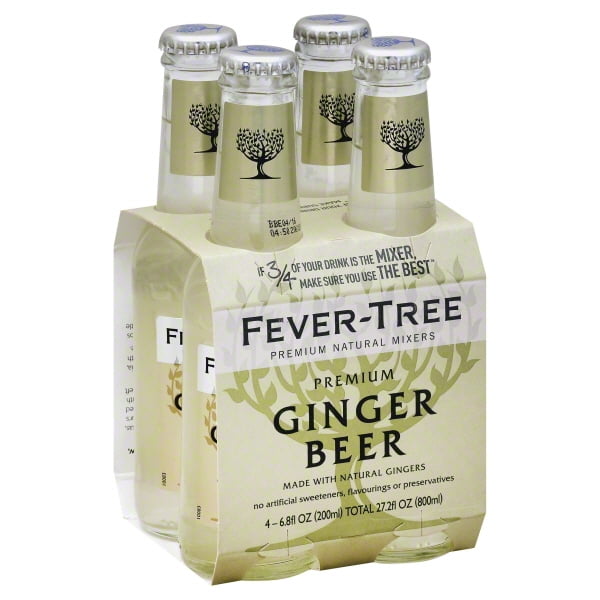 Soda ginger beer FEVER TREE : le pack de 4 bouteilles de 20 cL à Prix  Carrefour