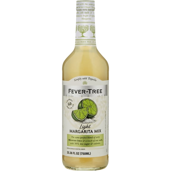 Fever-Tree Light Margarita Mix , 750 ML Glass Bottle, 0% ABV