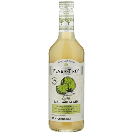 Fever Tree Light Margarita Mix - Premium Quality Mixer- Refreshing Beverage for Cocktails & Mocktails 750ml Bottle