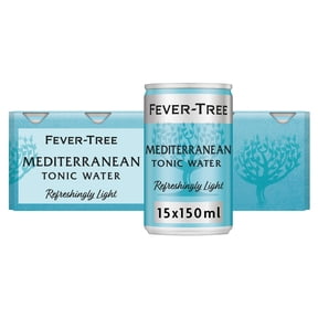 Fever Tree Light Mediterranean Tonic Water 15X150ml, Imported from Britain