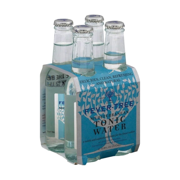 Fever-Tree Mediterranean Tonic Water 4Pk 27.2 Fz - Pack Of 6