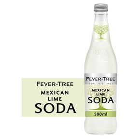 Fever-Tree Mexican Lime Soda 500ml, British Import (Pack of 6)