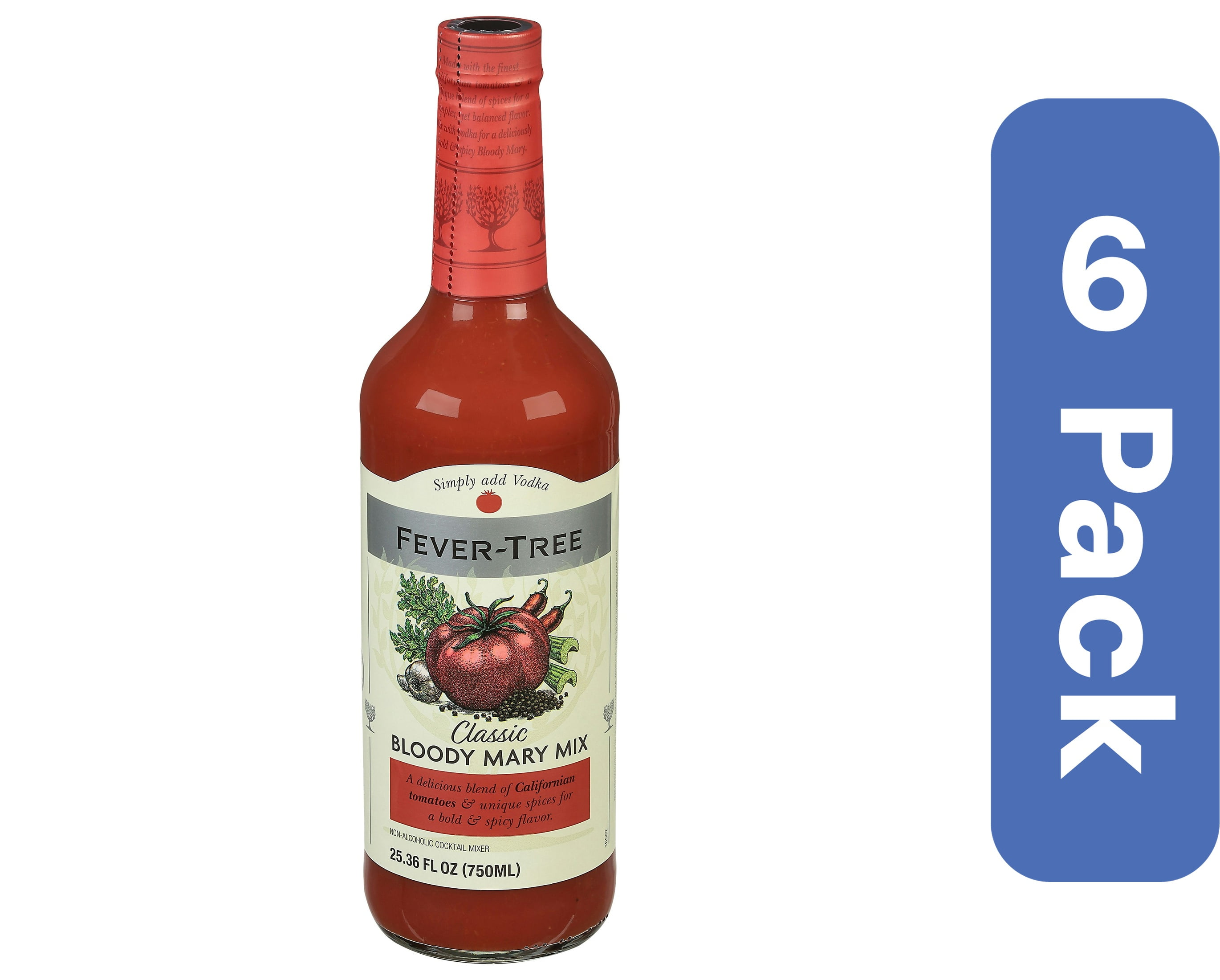 Fever Tree Mixer Bloody Mary 25.36 oz (Pack Of 6) - Walmart.com