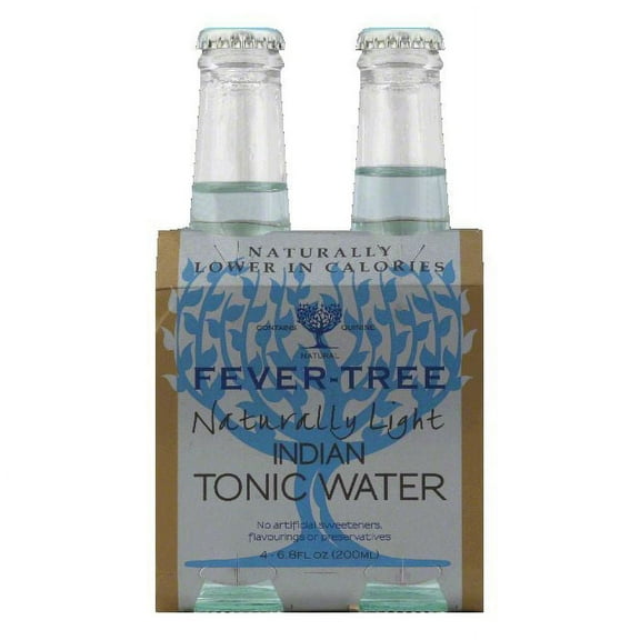 Fever Tree Naturally Light Indian Tonic Water, 6.8 Fo (Pack of 6)