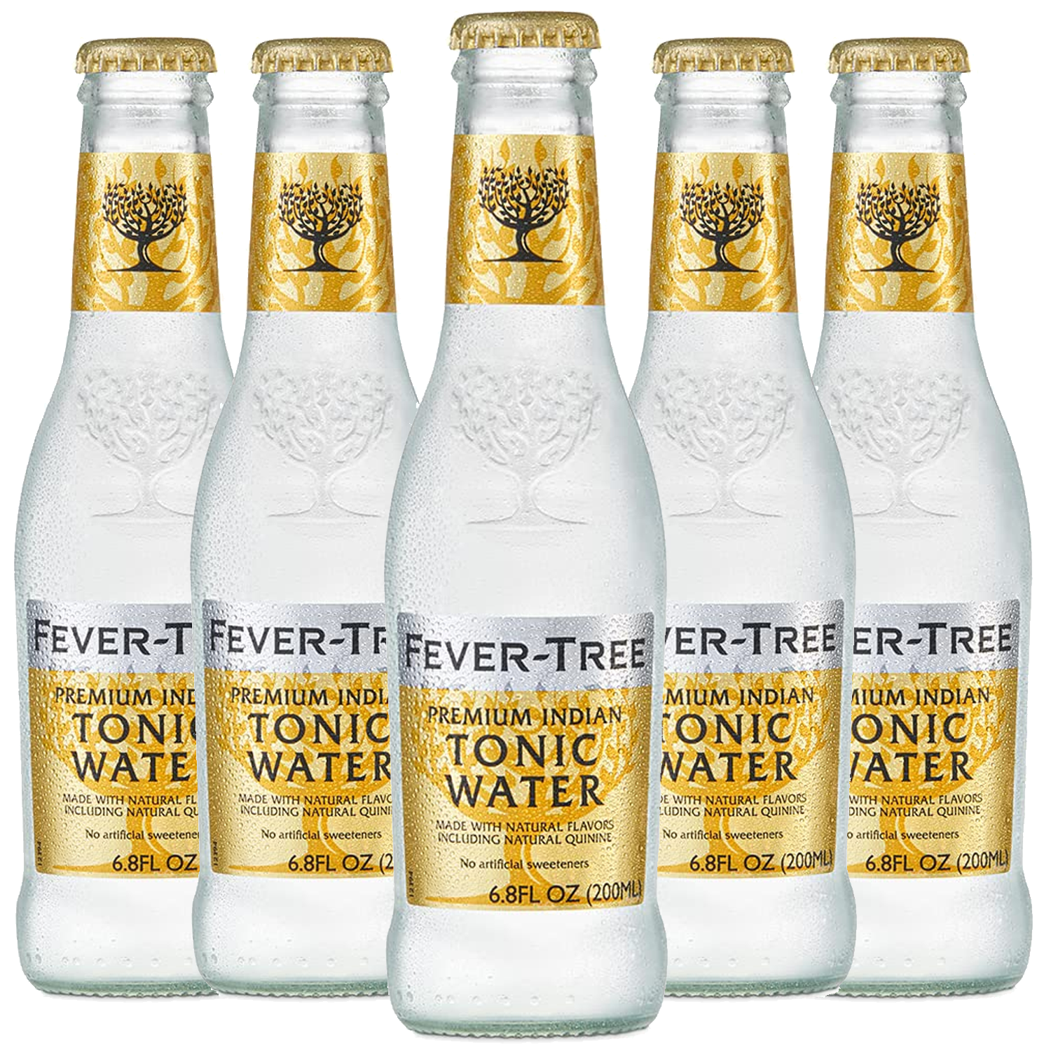 Fever-Tree Light Ginger Beer, 6.8 Fl Oz (Pack of 24) - Premium Low ...
