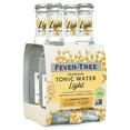 thumbnail image 1 of Fever-Tree Premium Light Indian Tonic Water, 6.8oz, 4 Count, Glass Bottle, Refreshing, Shelf Stable, 1 of 2