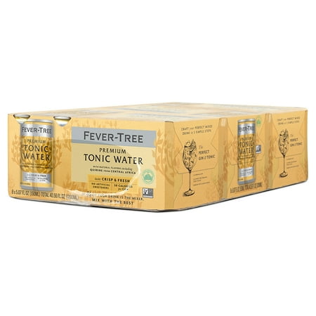 Fever-Tree Premium Premium Tonic Cans, 5.07 Fl Oz (24 Pack)