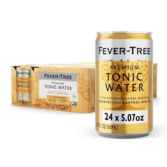 Fever-Tree Premium Tonic 5.07 Fl Oz Cans 24 Pk