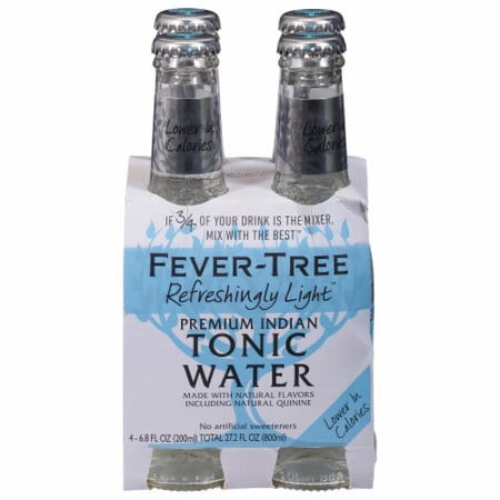Fever-Tree Refreshingly Light Indian Tonic Water 4 bottles / 6.8 fl oz