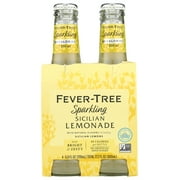 Fever-Tree Sparkling Sicilian Lemonade 6X4X200Ml 27.2 Fluid Ounce Pack Of 6