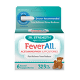 thumbnail image 1 of Feverall Children Acetaminophen Suppositories 6 Rectal Suppositories 325mg Each Pain Reliever/Fever Reducer. Paraben Free, No Artificial Colors or Other preservatives. Ages 6-12 Years, 1 of 8