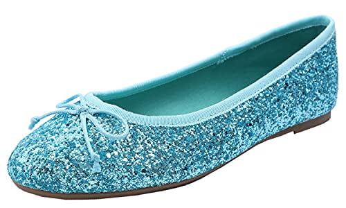Womens cheap turquoise flats