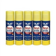 Fevistik Super Glue Stick Non-Toxic Transparent Adhesive 15GM - Pack of 10