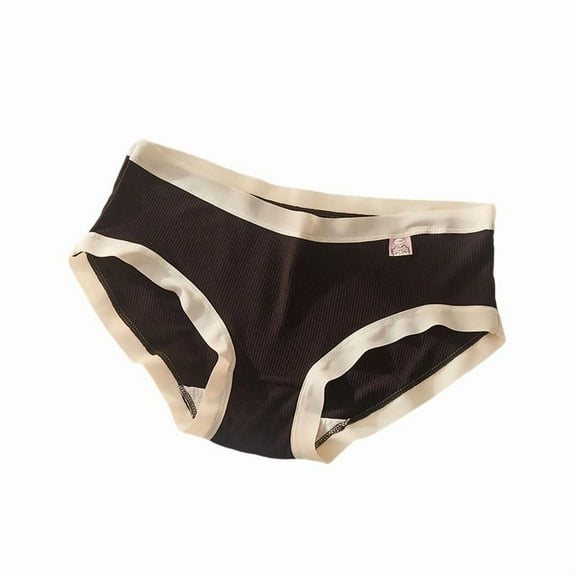 Fewfanhhot Women's Breathable High-Waist Panties - Cotton Tummy Control Briefs for All-Day Comfort (One-Pack)