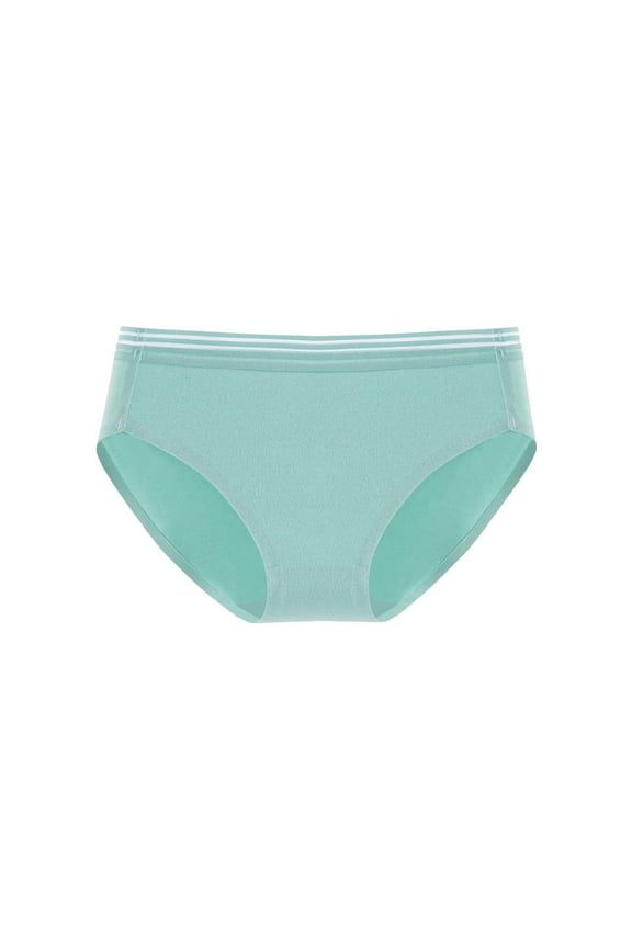 Fewfanhhot Womens Underwear Mid Waist Full Coverage Brief - Ladies Solid Color Panties Lingerie Undergarments for Everyday Wear - 1 Pack