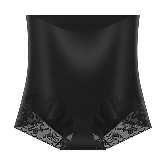 Fewfanhot Women's High-Waisted Tummy Control Shapewear, Full-Coverage Bodysuit with Comfort Lace Detail