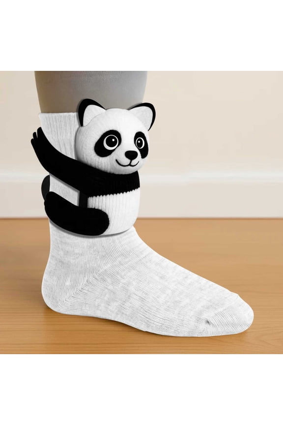 Fewfanhot 2026 New 3D Cute Knit Animal Socks, Novelty Fuzzy Fluffy Socks for Women, Animal Themed Comfy Casual Socks, Breathable Comfort for Men & Women