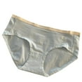 thumbnail image 1 of Fewfanhot Breathable Leak-Proof Solid Color Panties - Women's Mid-Rise Briefs Comfortable High Waist Underwear for EveryDay Wear, 1 of 2