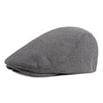 thumbnail image 1 of Fewfanhot Classic Newsboy Cap for Women Men, Soft Breathable Casual Flat Cap, Stylish Driving Hunting Cabbie Hat Daily Wear Outdoor Fashion Gift,Multi Colors, 1 of 3