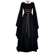 thumbnail image 1 of Fewfanhot Cocktail Dresses for Women Plus Size Renaissance Dress for Women Medieval Fairy Halloween Dress, 1 of 4
