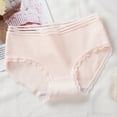 thumbnail image 1 of Fewfanhot Everyday Sexy Comfort: Women's 100% Cotton High-Waist Panties - Breathable Soft Solid Color Briefs for Daily Wear, 1 of 3