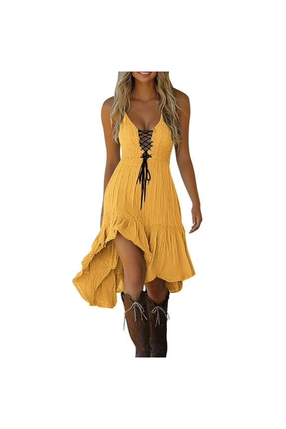 Halloween Maxi Dresses for Women Dark Romance Gothic Dress: Pink Wave-Wrinkle Sleeveless Dress with Lace & High Slit