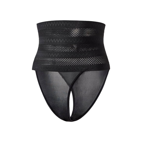 Fewfanhot High Waist Tummy Control Shapewear Brief for Women, Seamless V-Pattern Compression Waist Trainer BodyShaper Underwear Panty, S-4XL