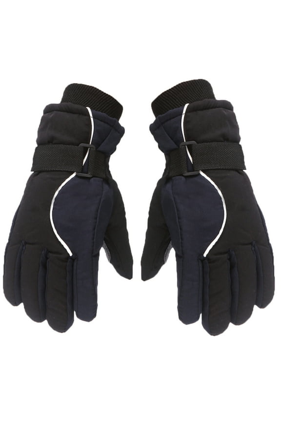 Fewfanhot Kids' Waterproof Snow Gloves - Winter Warm Ski & Snowboard Mittens for Sledding Outdoor Activities