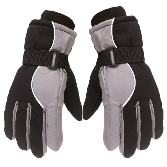 Fewfanhot Kids' Waterproof Snow Gloves - Winter Warm Ski & Snowboard Mittens for Sledding Outdoor Activities