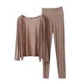 thumbnail image 1 of Fewfanhot Loungewear Sets Woman 2026 Summer 2 Piece Outfits Oversized Short Sleeve Tops & Wide Leg Pant Matching Sets Clothing, 1 of 5