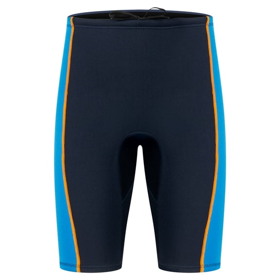 Fewfanhot Men's 1.5mm Neoprene Short Wetsuit Pants, Thermal Scuba Diving Suit Surfing Snorkeling Swimming Bottoms
