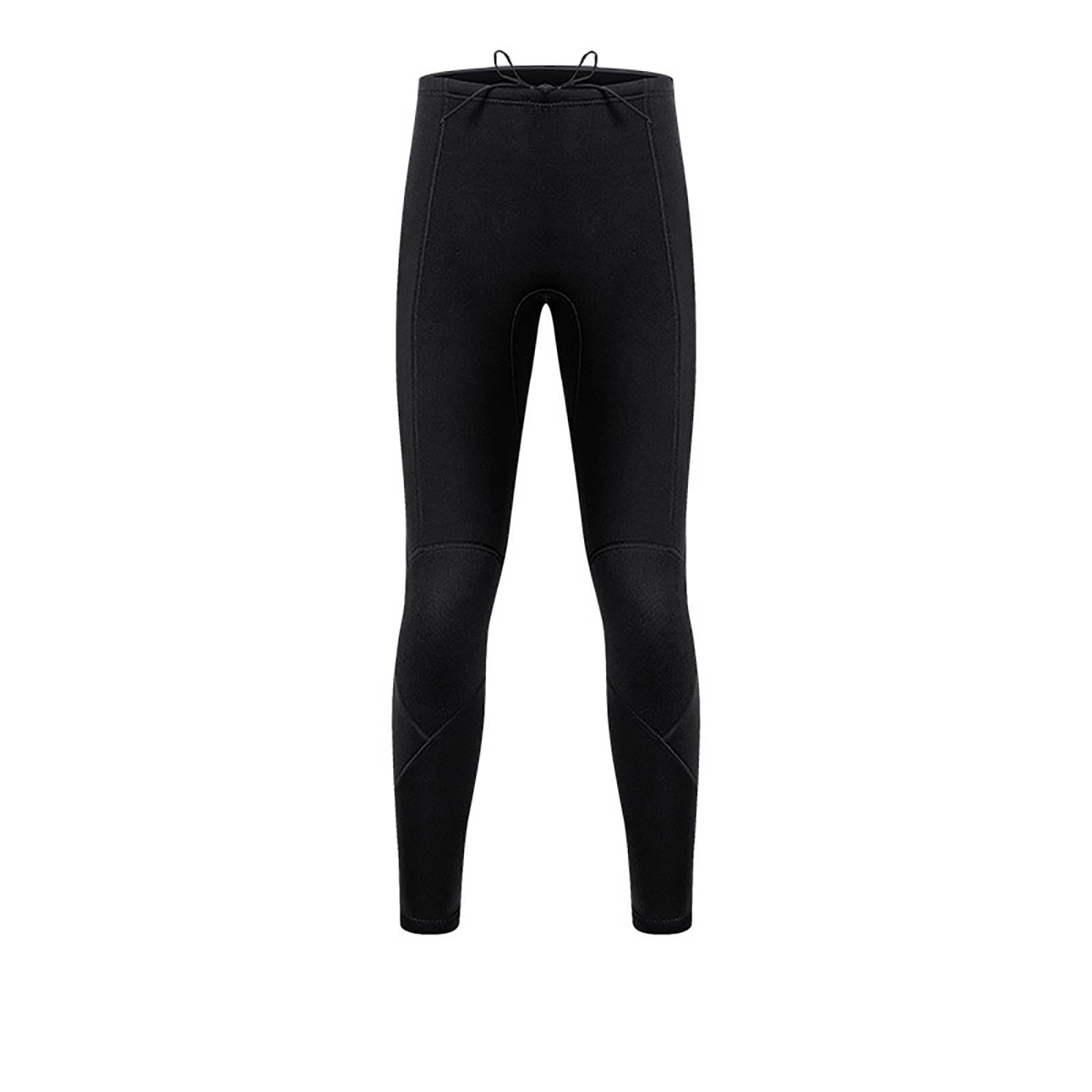 Fewfanhot Men's 3mm Neoprene Long Wetsuit Pants, Thermal Diving Suit Surfing Snorkeling Swimming Bottoms