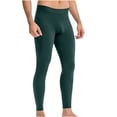 thumbnail image 1 of Fewfanhot Men's Basic Compression Long Johns, Soft Stretchy Base Layer Pants Comfortable Underwear for Winter Sports & Daily Use, Multi-Color, 1 of 8