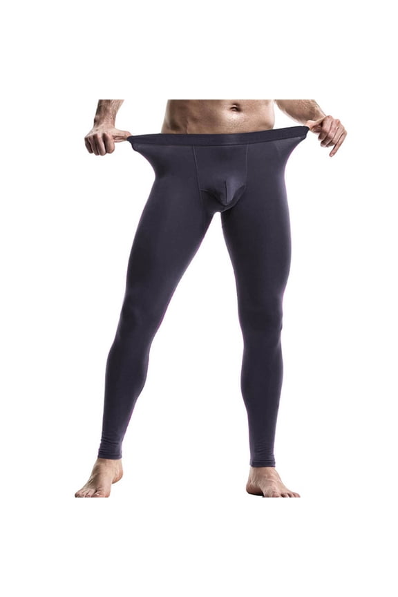 Men's Breathable Mesh Thermal Pants with Ice Silk Fabric for Temperature Regulation During Physical Activities