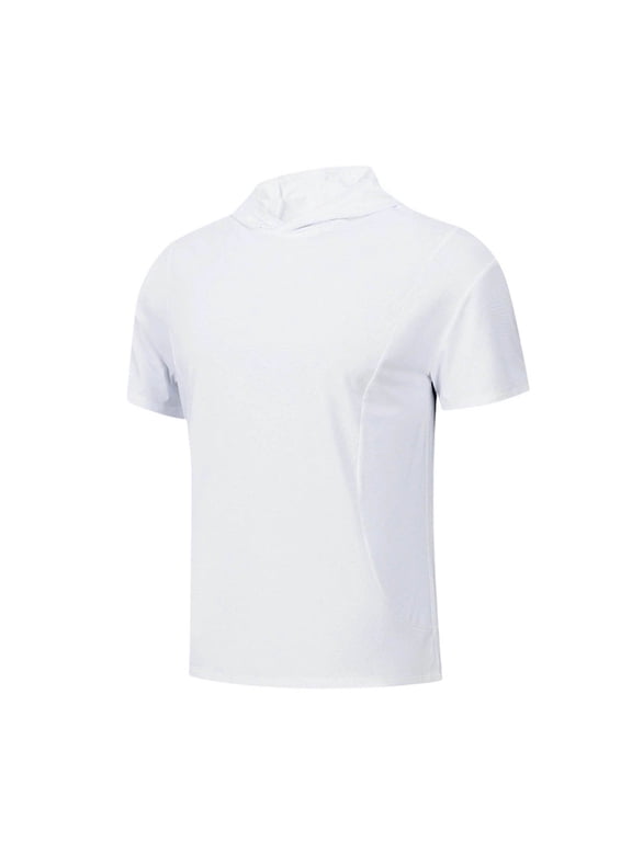 Men's Essentials Knit Crew Neck T-Shirt, Ultra Soft Short Sleeve Sweater Tee, Breathable Casual Knitwear Top, M-2XL