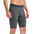 thumbnail image 1 of Fewfanhot Men's High-Stretch Boxer Briefs, Multi-Color Solid Quick-Dry Fifth Pants Underwear Comfy Extended Length Boxers for Daily Wear & Sports, 1 of 4